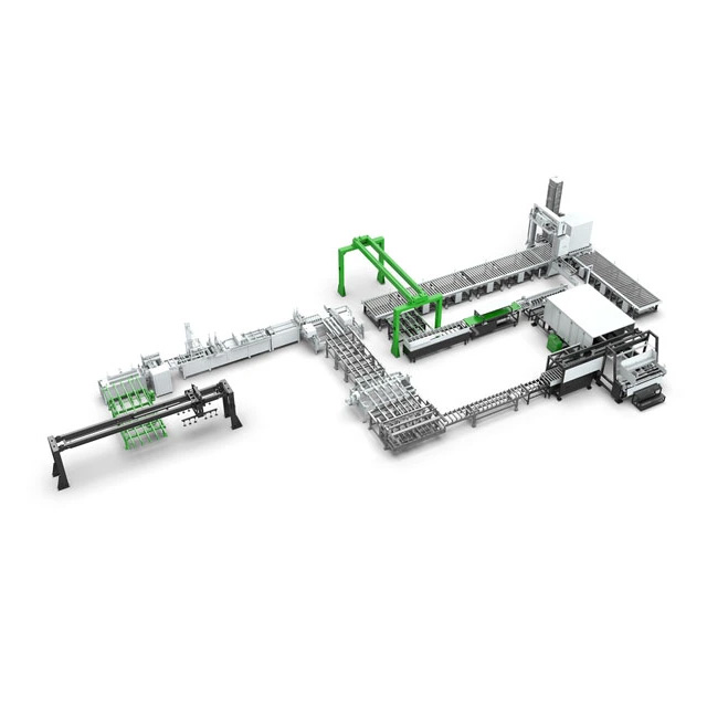 HDPE-Flaschenwaschanlage